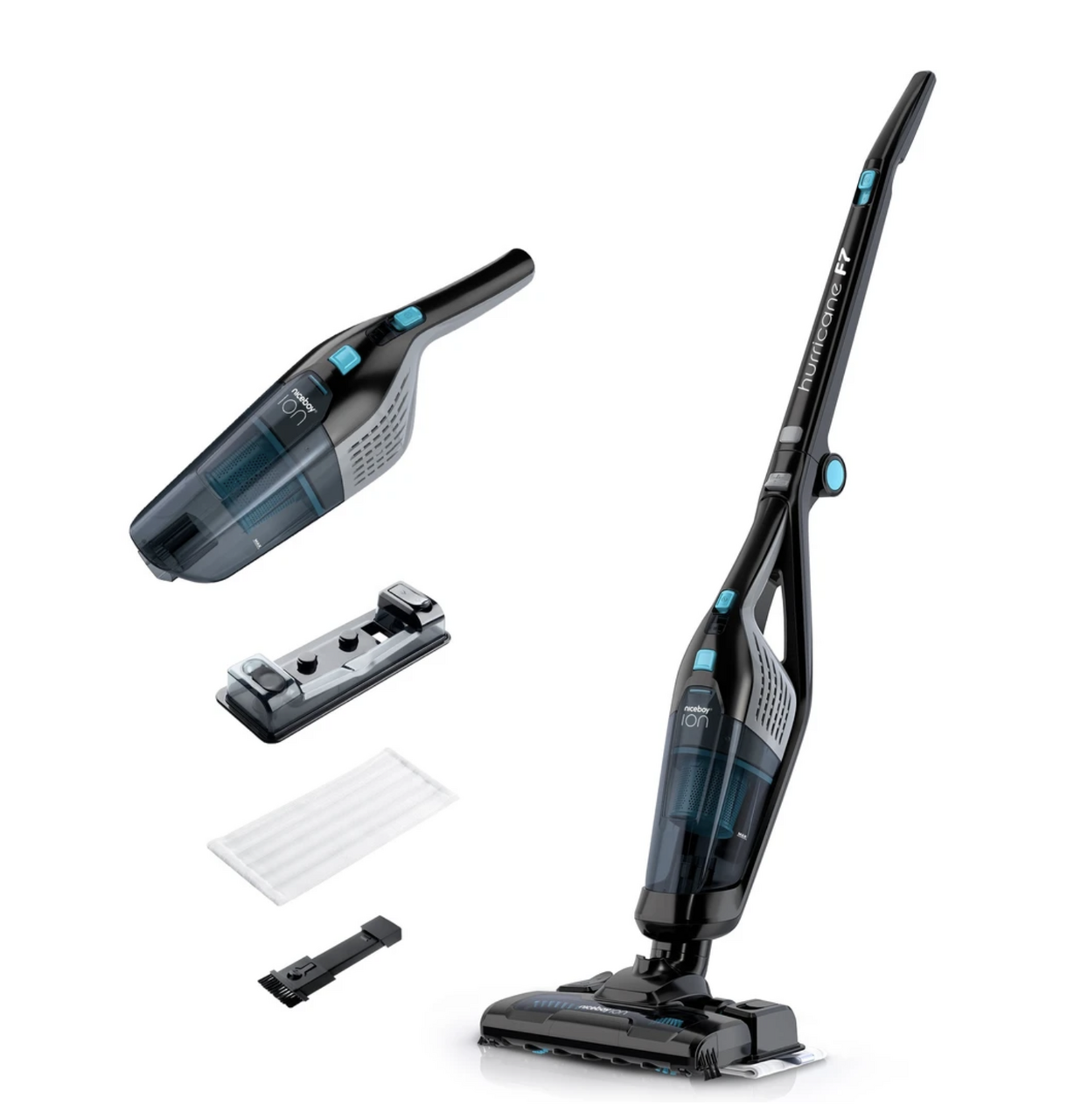 Niceboy ION Hurricane F7 Vysavač 1 ks