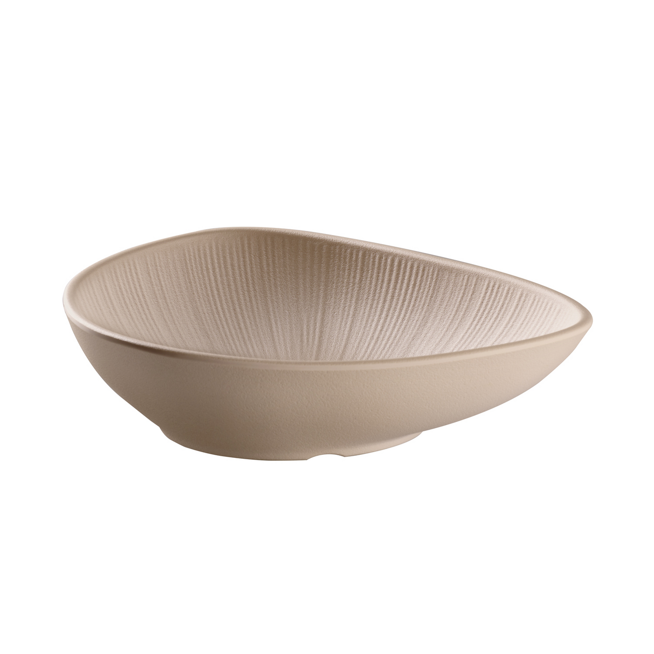 Misa troj NERO 23 x 18 cm melamin béžová 1 ks