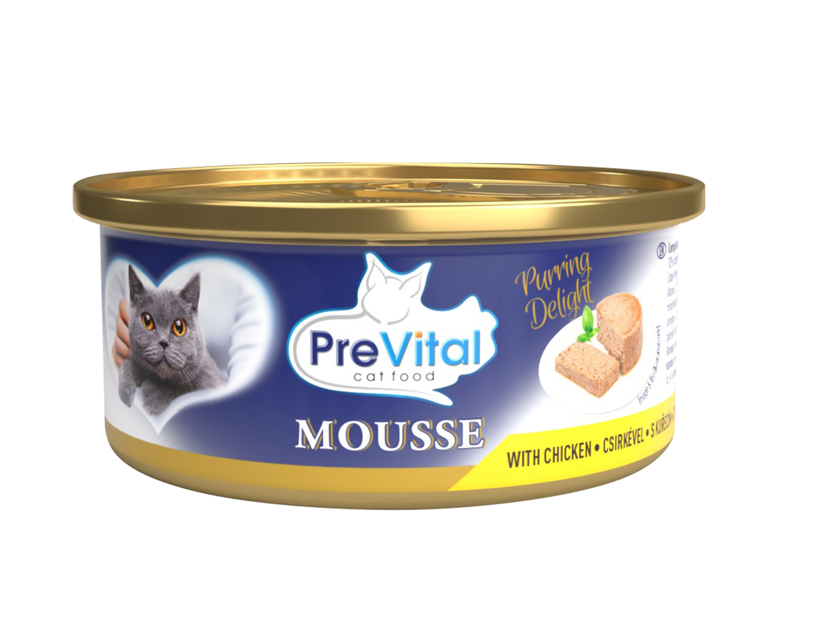 PreVital Kuřecí konzerva pro kočky 12 x 85 g