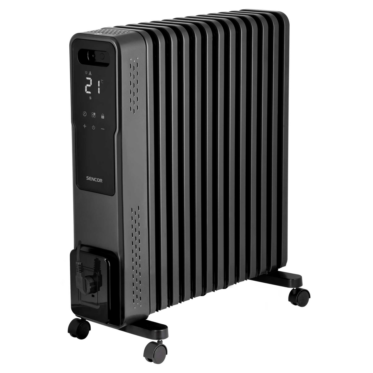 SENCOR Olejový radiátor SOH8213GY Smart 1 ks