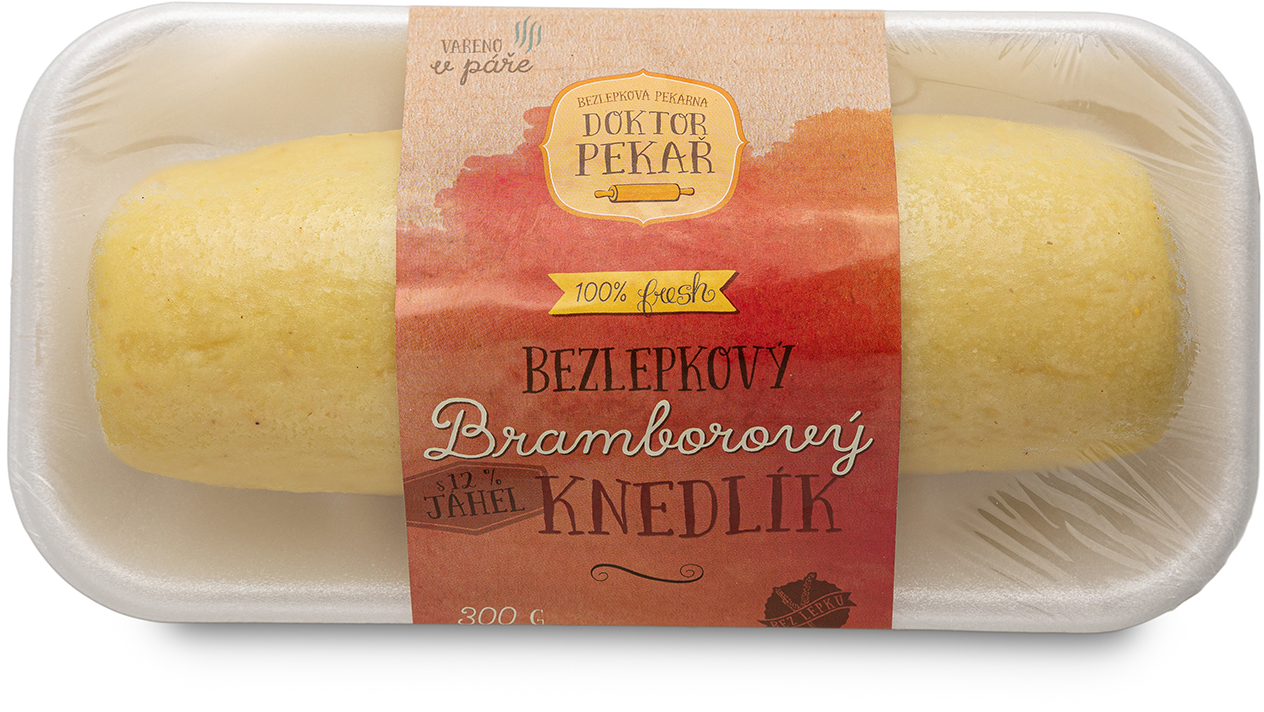 Knedlík bramborový bezlepkový chlaz. 300 g