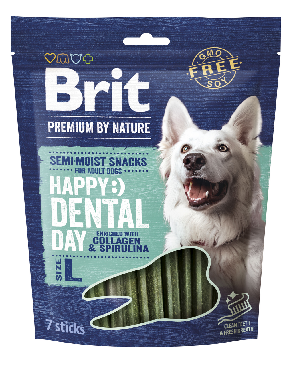 BRIT DENTAL SNACKS L 250g