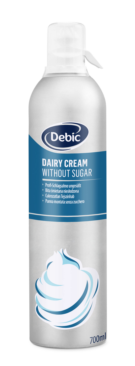 Debic Šlehačka 35 % neslazená ve spreji chlaz. 700 ml