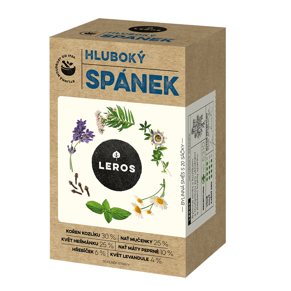 Leros Čaj hluboký spánek 20 x 1 g