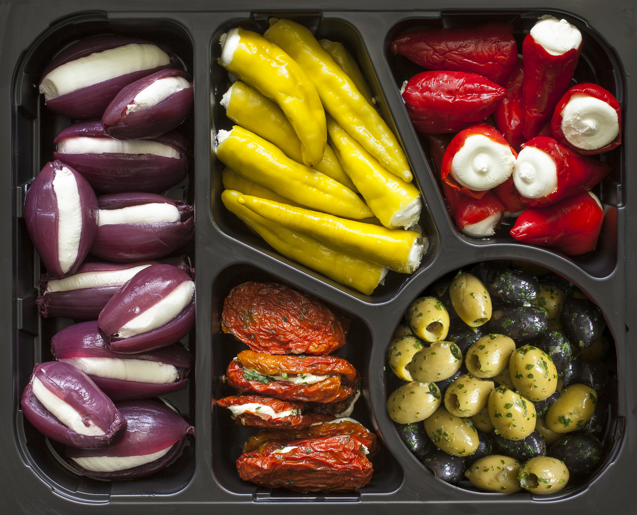 Lugano zelenina a olivy chlaz. 1950 g