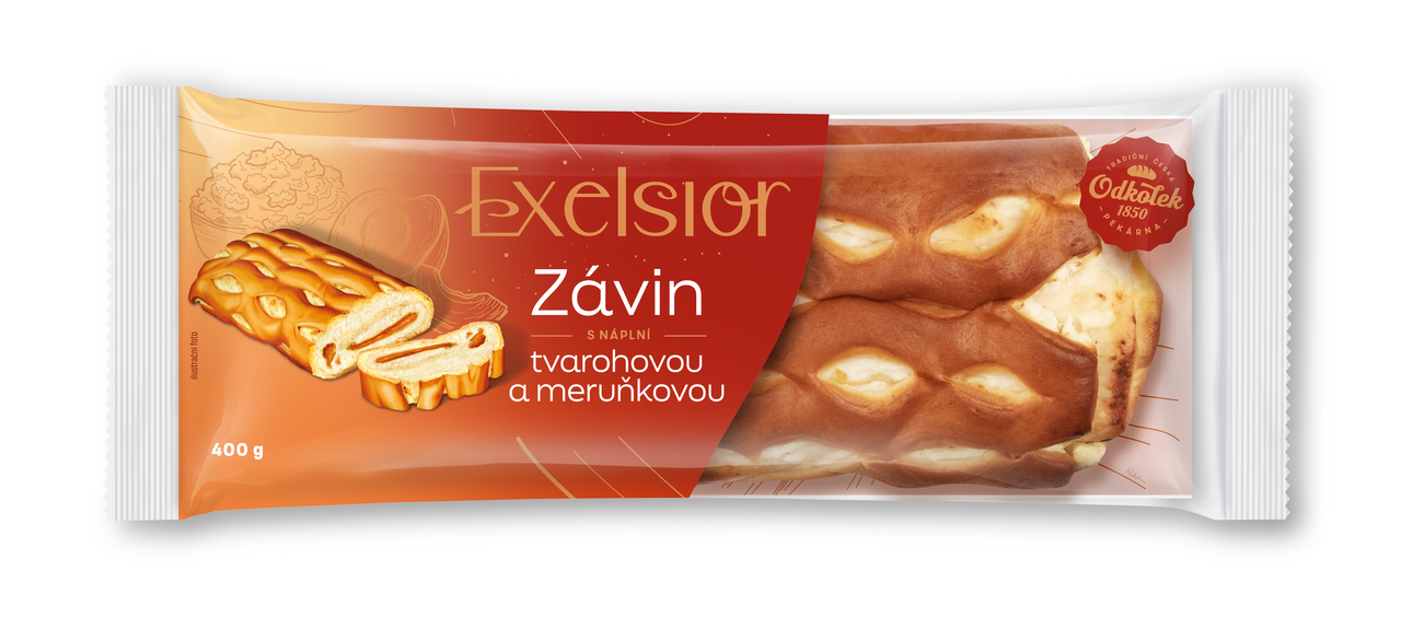 Závin s náplní traroh meruňka 400 g