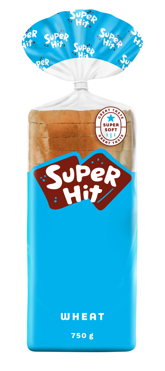 Toast Super Hit Wheat balený krájený 750 g