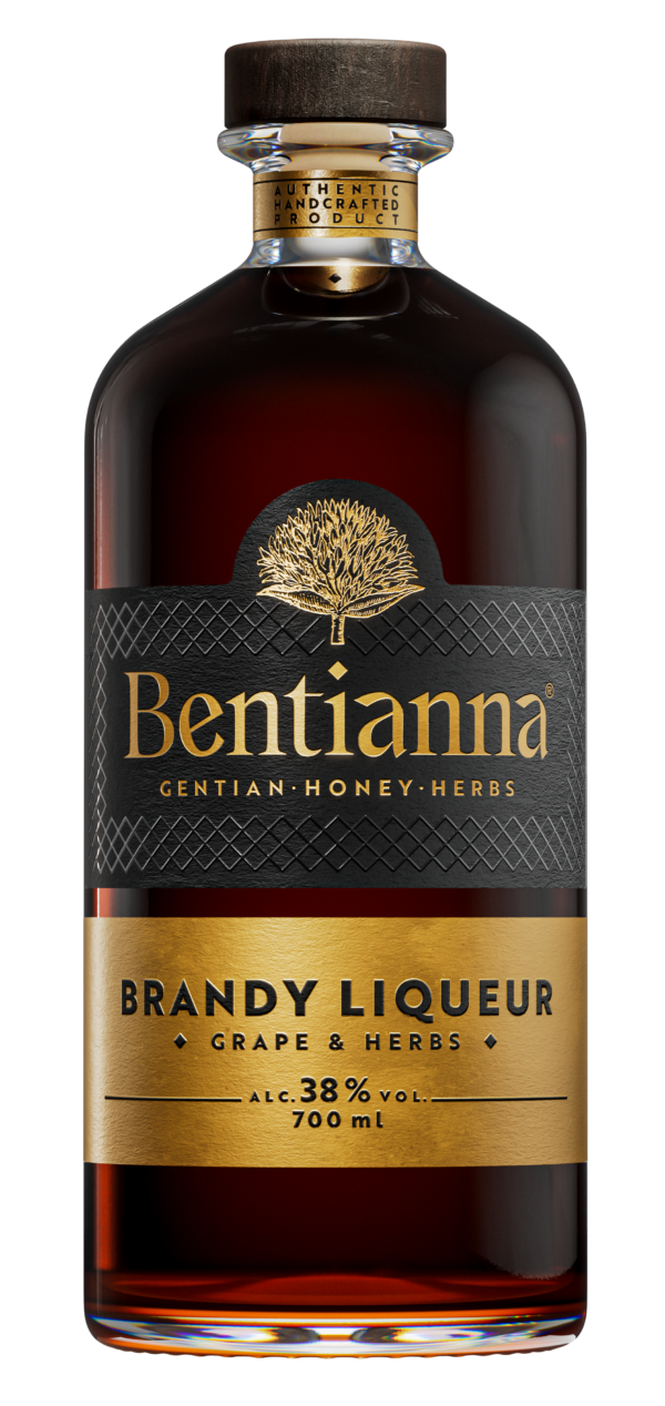 Bentianna Brandy 38 % 700 ml