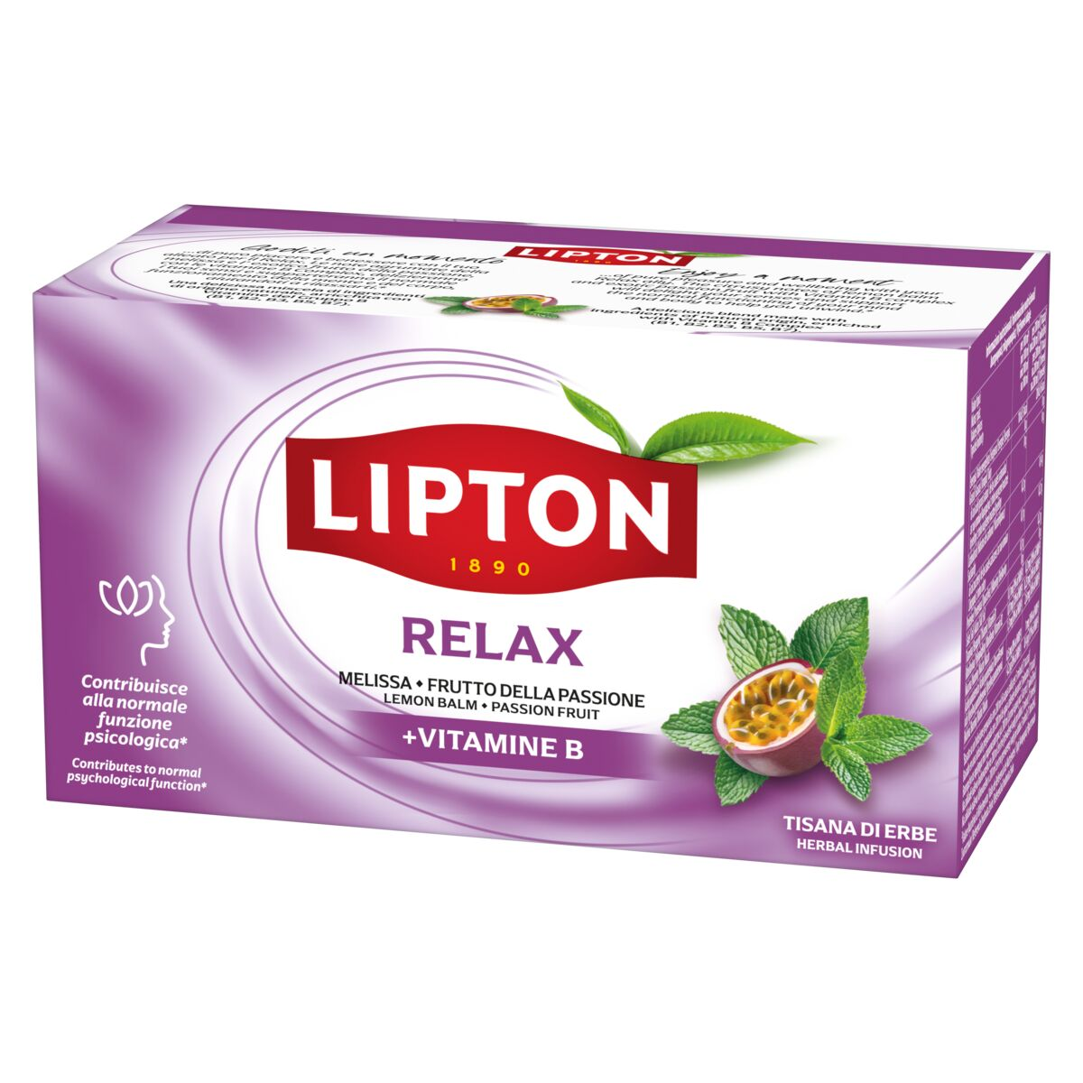 Lipton Čaj relax vitamin B 17 x 1,9 g