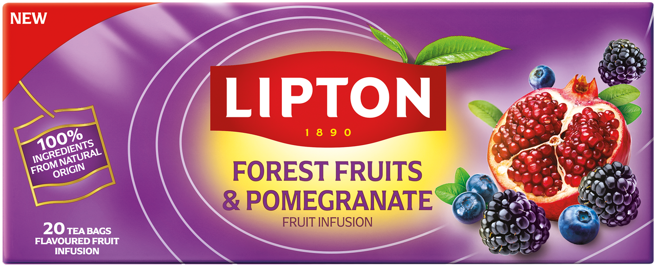 Lipton Čaj lesní plody granát 20 x 1,7 g