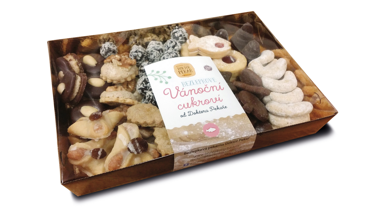Vánoční cukroví bezlepku 450 g