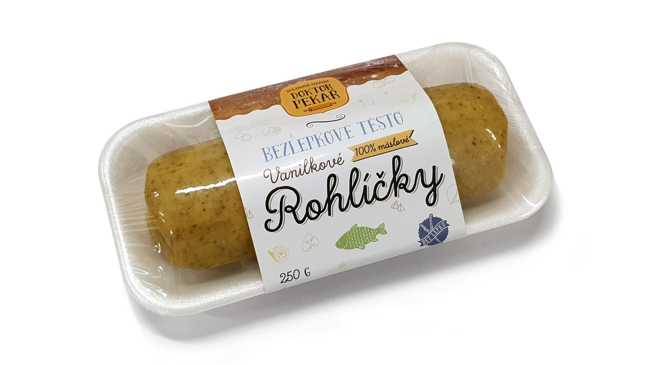 Těsto na rohlíčky bezlepku 250 g