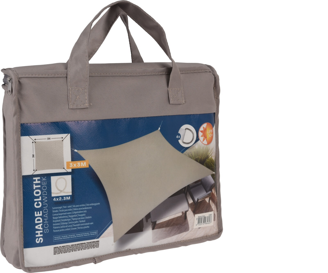 Stínidlo čtvercové 300 x 300 cm 1 ks