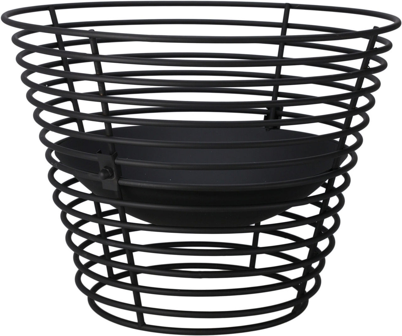 Ohniště 53 x 40 cm černé 1 ks