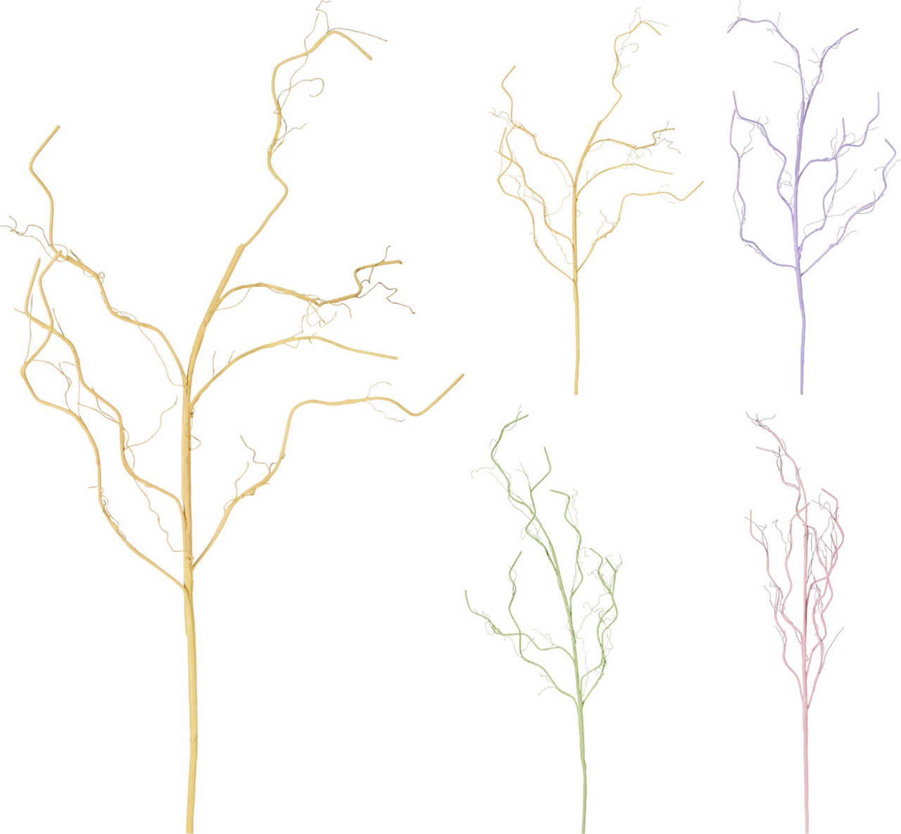 Barevná větvička 90 cm 4ASS 1 ks