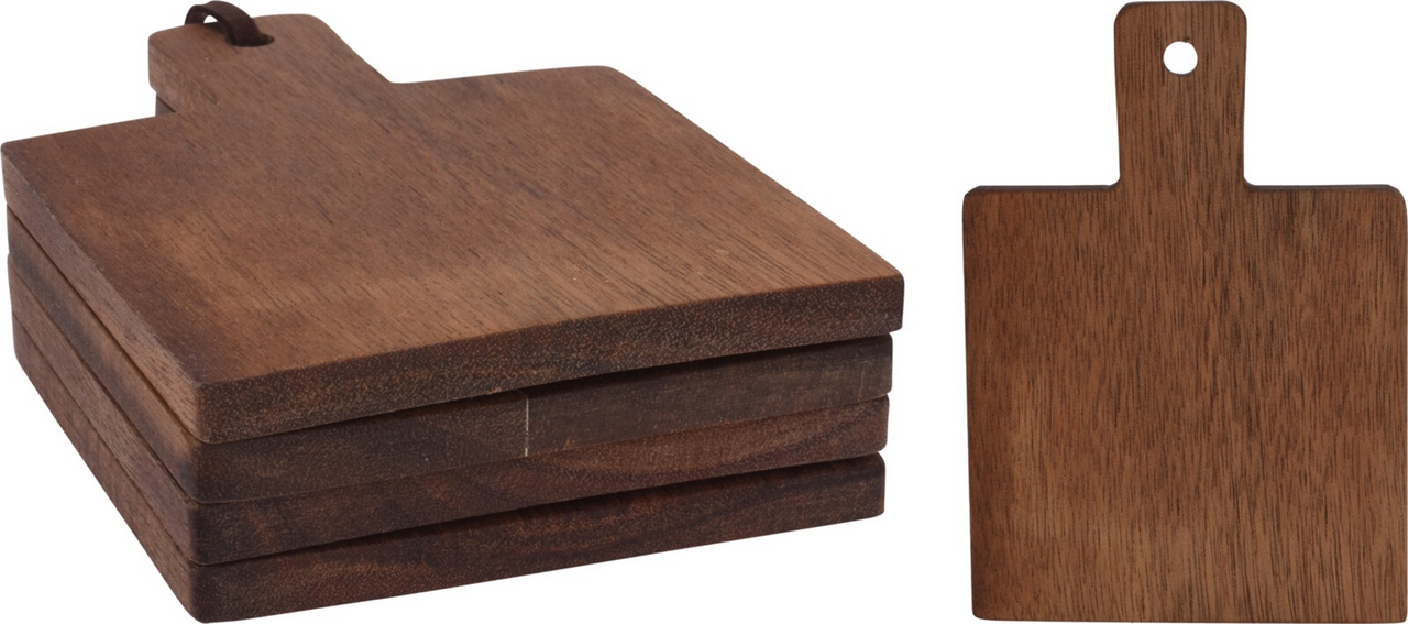 Podtácek set akácie 4 ks