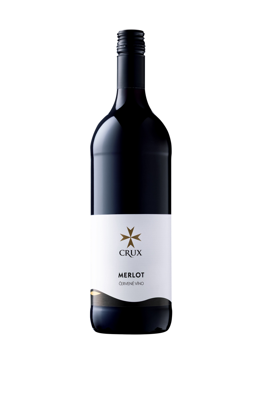 VINOSPOL Sklo Merlot 6 x 1 l