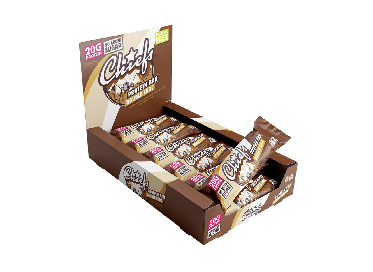Chiefs Tyčinka Protein dvojitá čokoláda 12 x 55 g