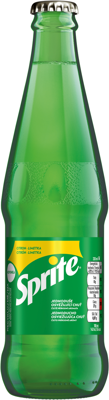 Sprite 24 x 330 ml vratná láhev