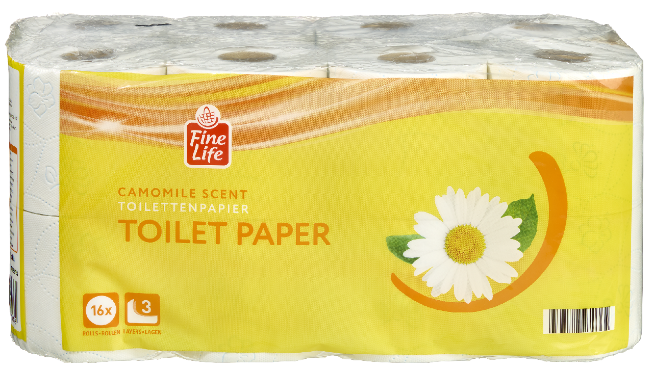 Fine Life Toaletní papír Cam 3vrstvý 16 ks
