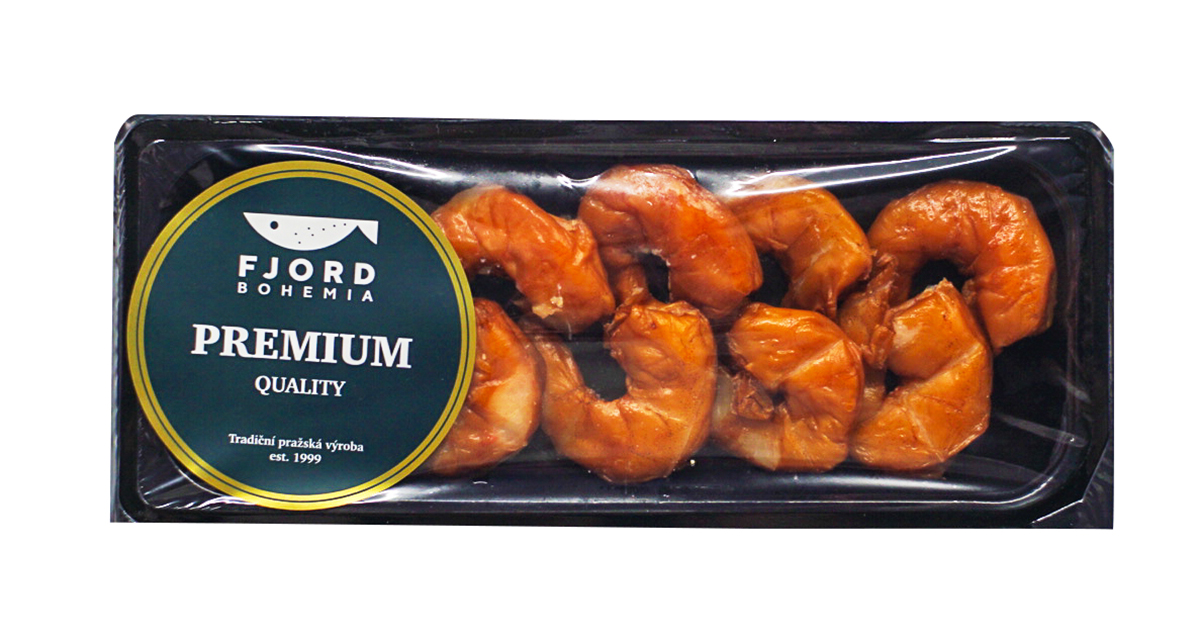 Krevety uzené za tepla chlaz. 100 g