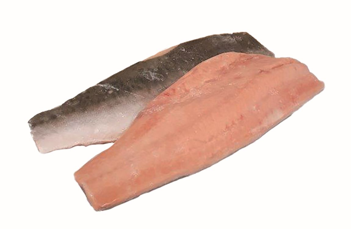 Losos Gorbuša filety s kůží mraž. 1 ks