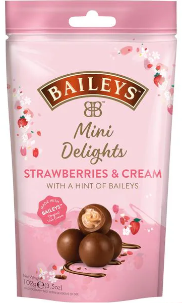 BAILEYS Pralinky jahoda 102 g