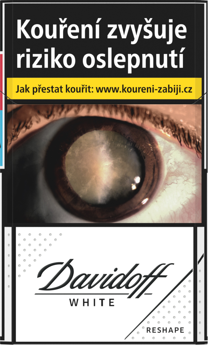 Davidoff White Reshape king size tvrdé bal. 10 krab. 20 ks kolek U 170 Kč VO cena