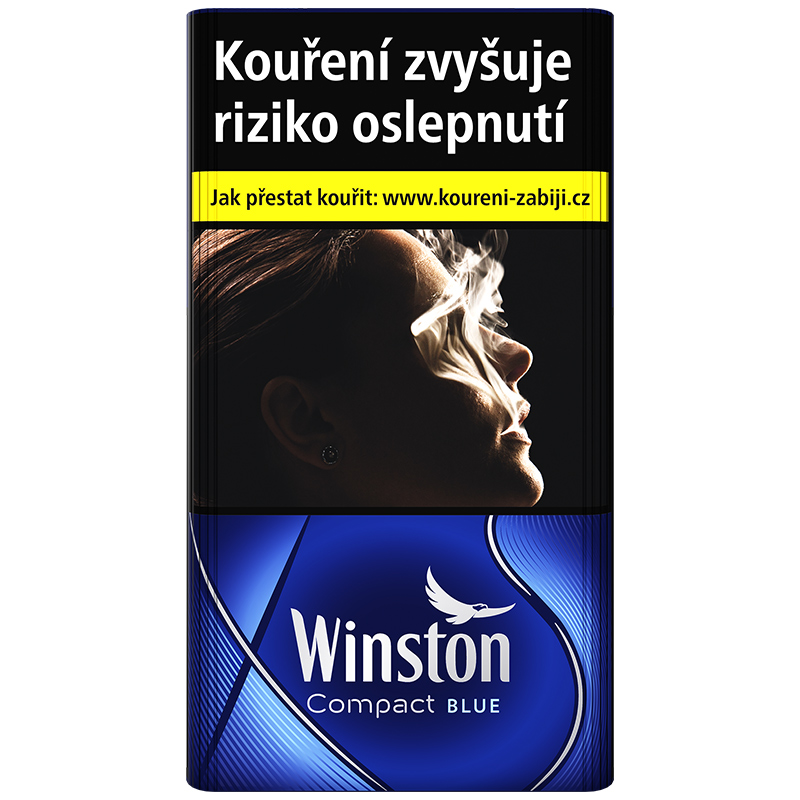 Winston Compact Blue king size tvrdé bal. 10 krab. 20 ks kolek U 159 Kč VO cena