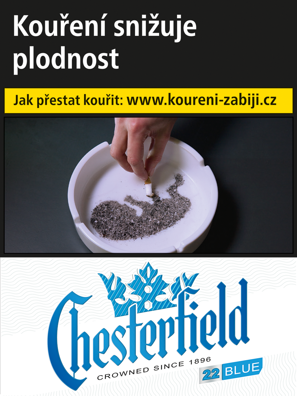 Chesterfield Blue C. Bob king size tvrdé 8 krab. 22 ks kolek U 172 Kč VO cena