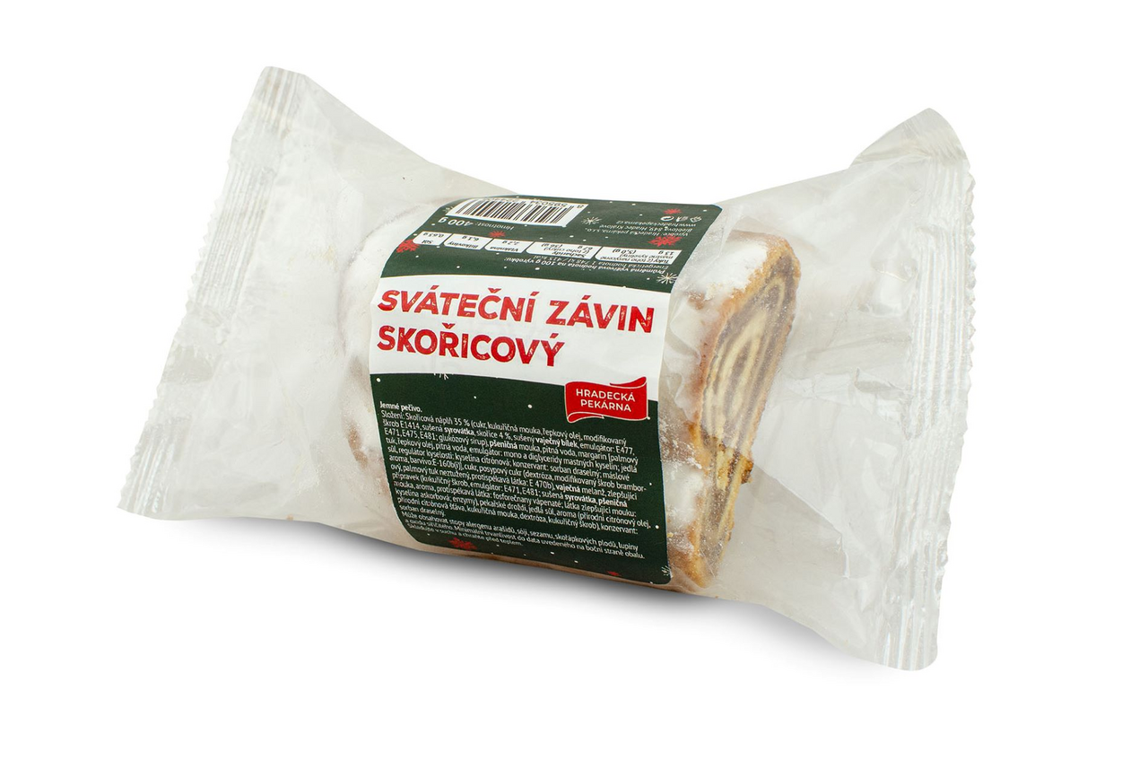 Skořicový sváteční závin 400 g