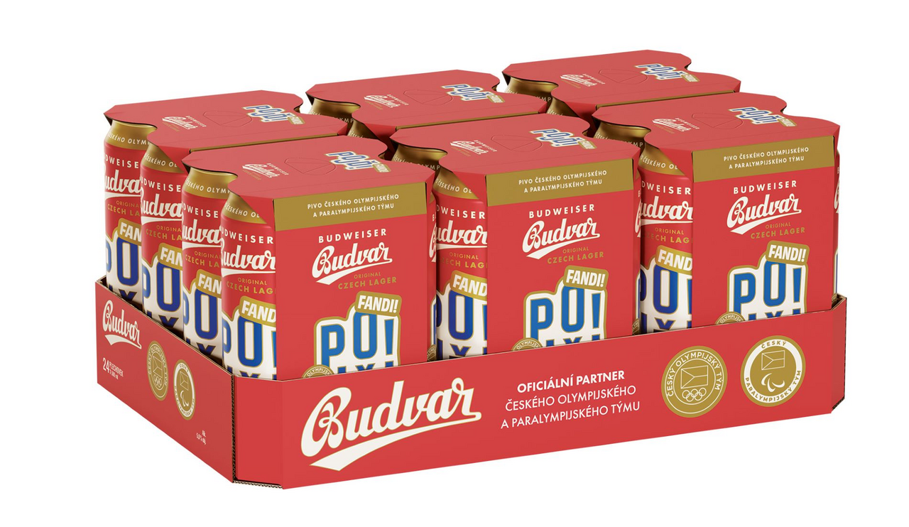 Budvar Original Pojď 24 x 500 ml plech multipack