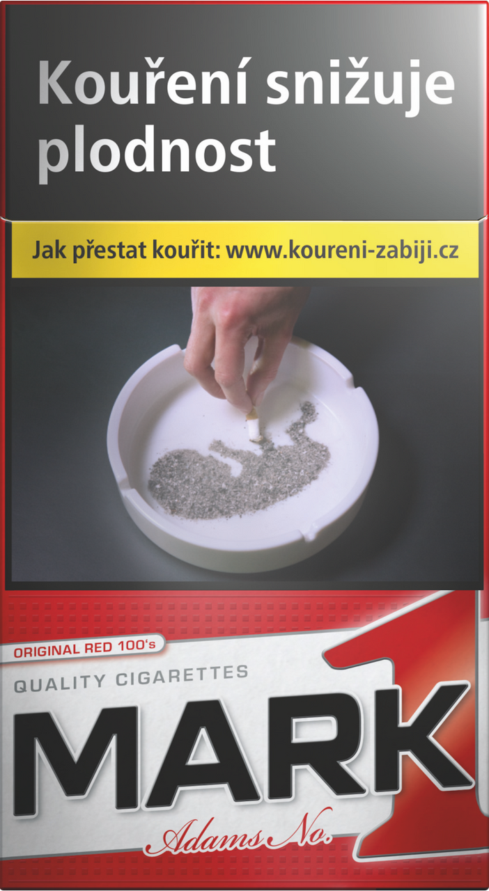 M. ADAMS Red No 1 100 dlouhé tvrdé bal. 10 krab. 10 ks kolek U 149 Kč VO cena