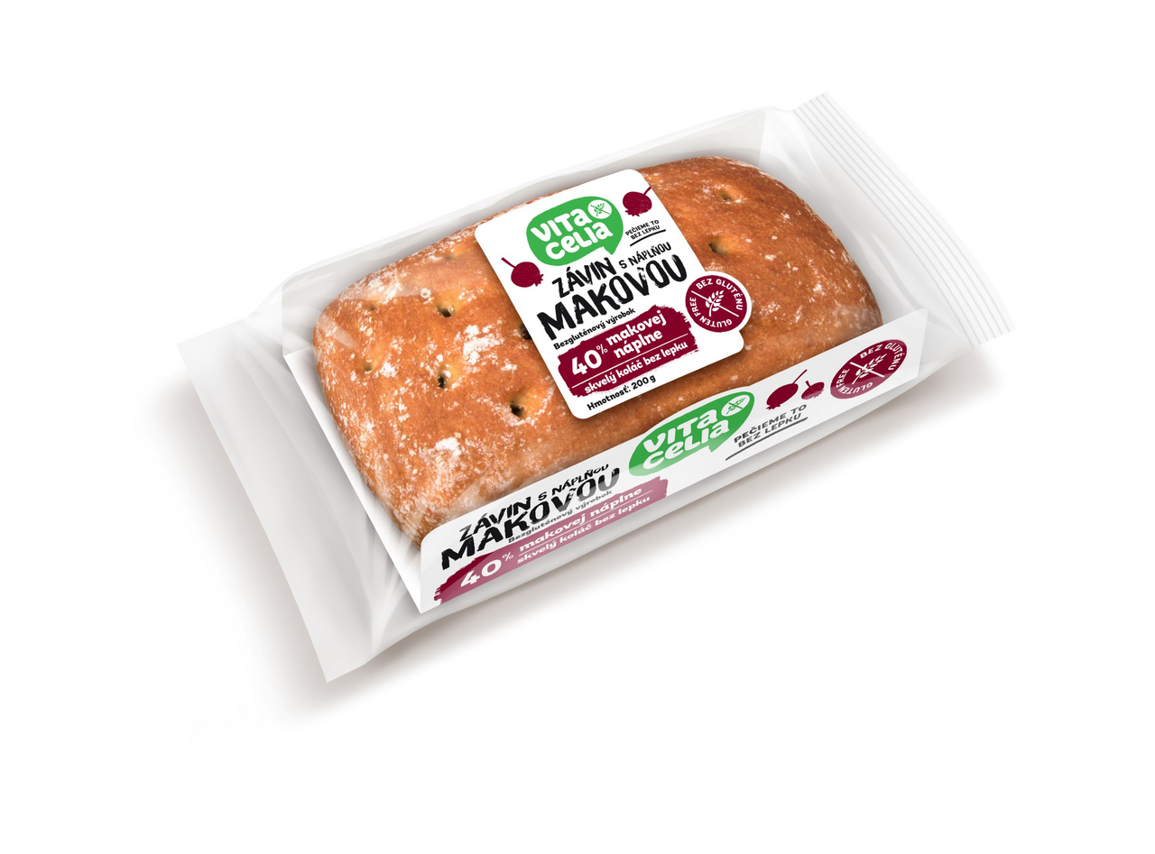 Závin bezlepkový makový 200 g