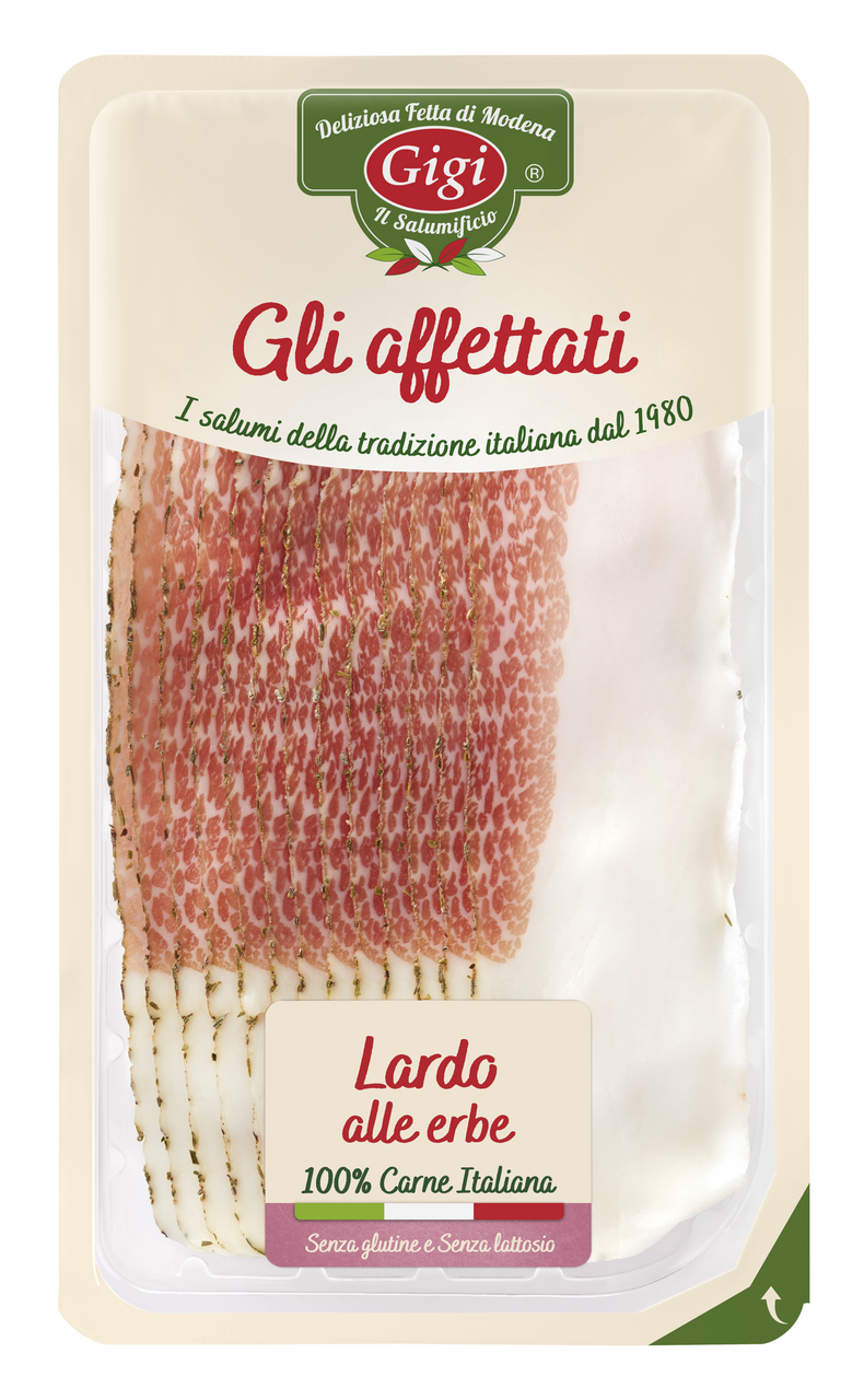 Lardo s bylinkami plátky chlaz. 100 g