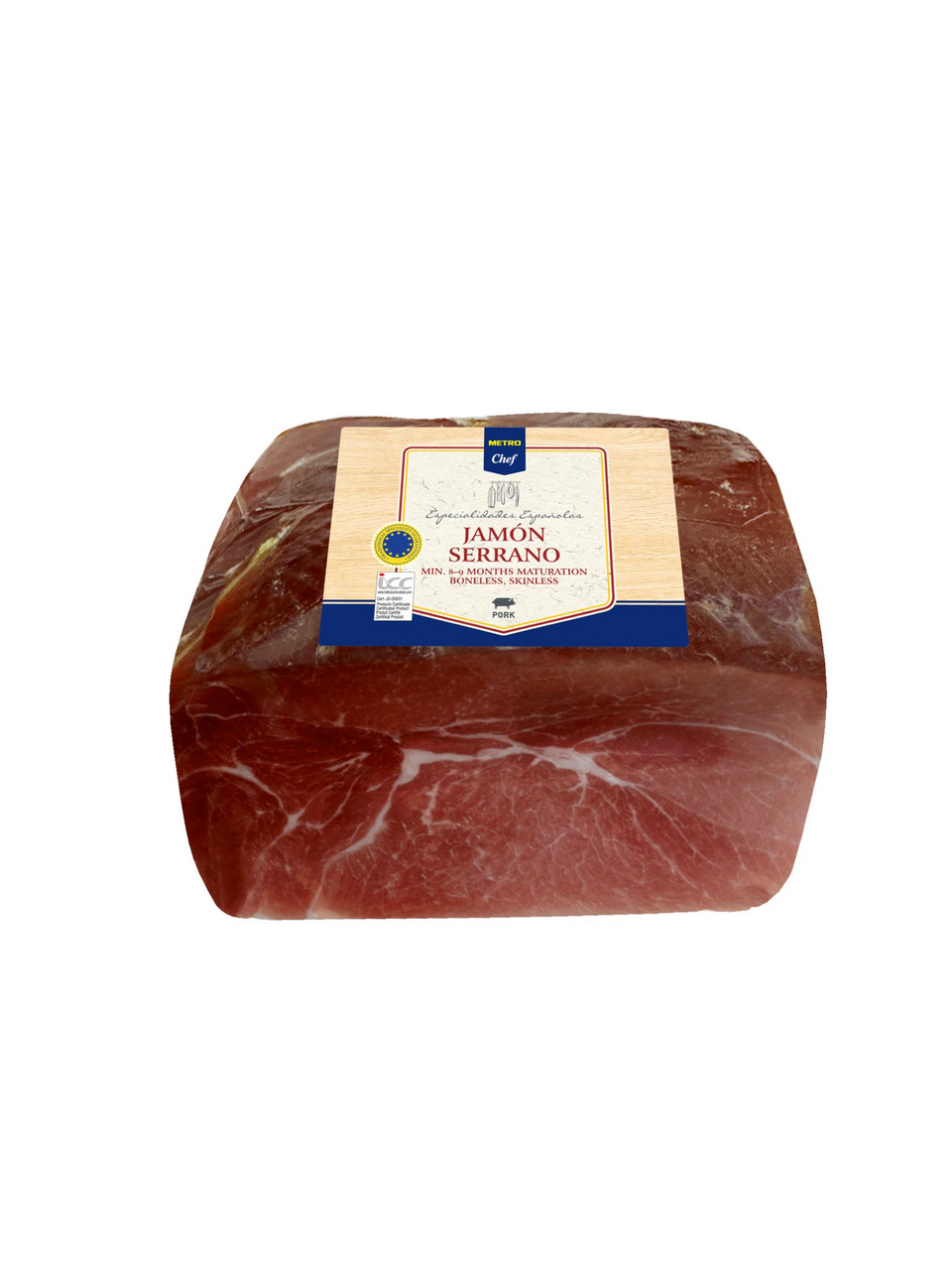 METRO Chef Jamón Serrano 1/2 blok chlaz. 1 kg