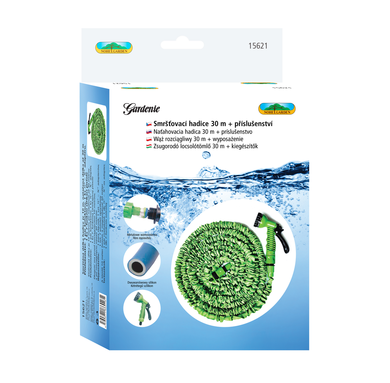 Hadice smršťovací 30 m + příslušenství 1 ks