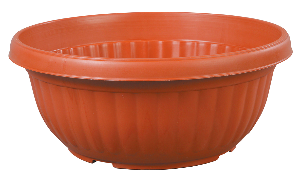 Žardinka HARMONIE 25 x 11 cm plastová hnědá 1 ks