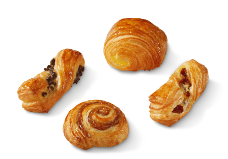 Bridor Snídaňové pečivo Mix (140 ks) mraž. 4655 g