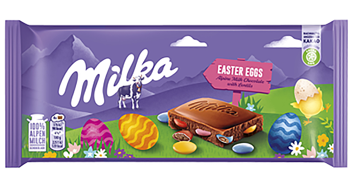 Milka Tablet Easter Eggs 90 g