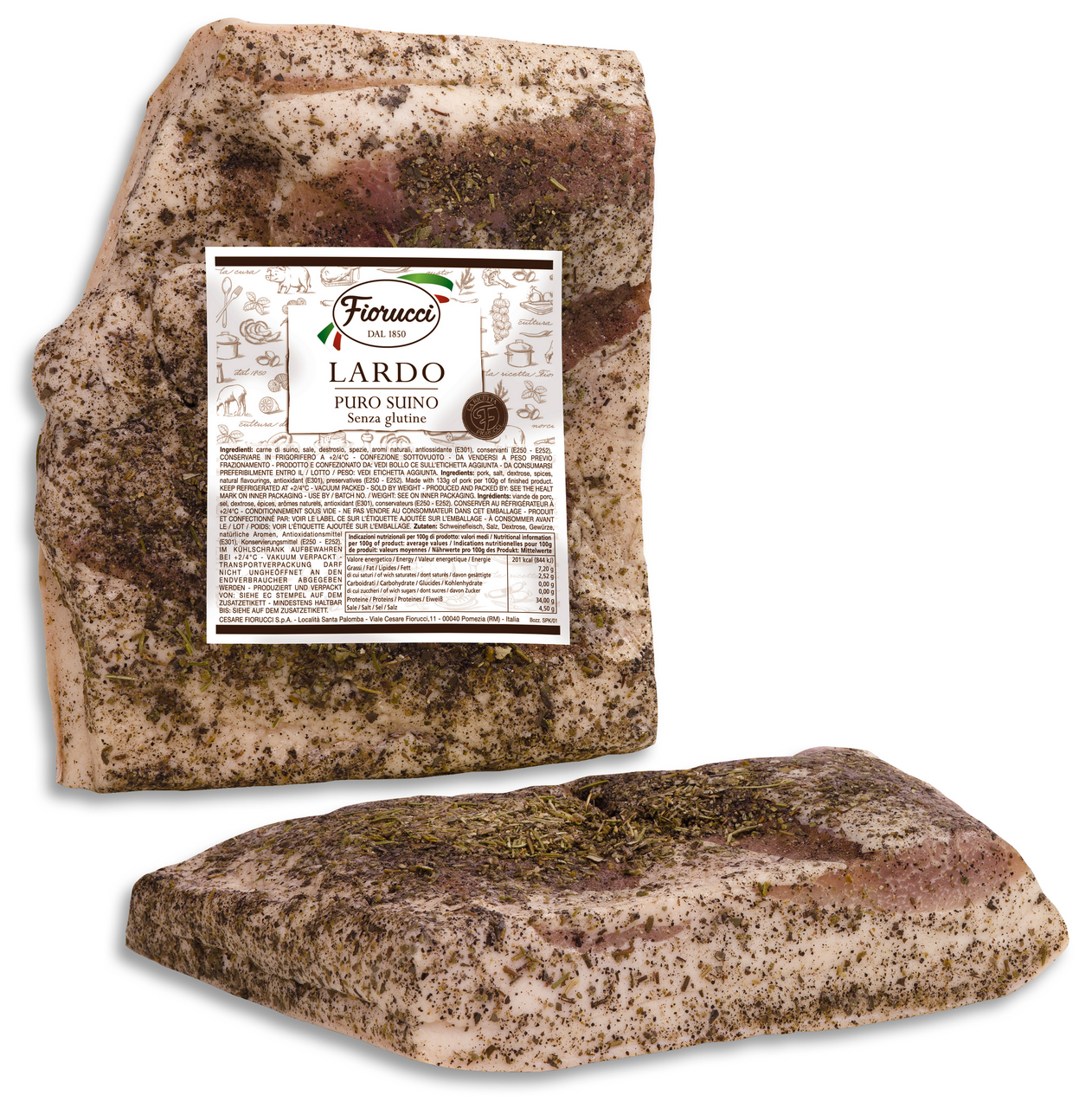 Lardo chlaz. cca 1,5 kg