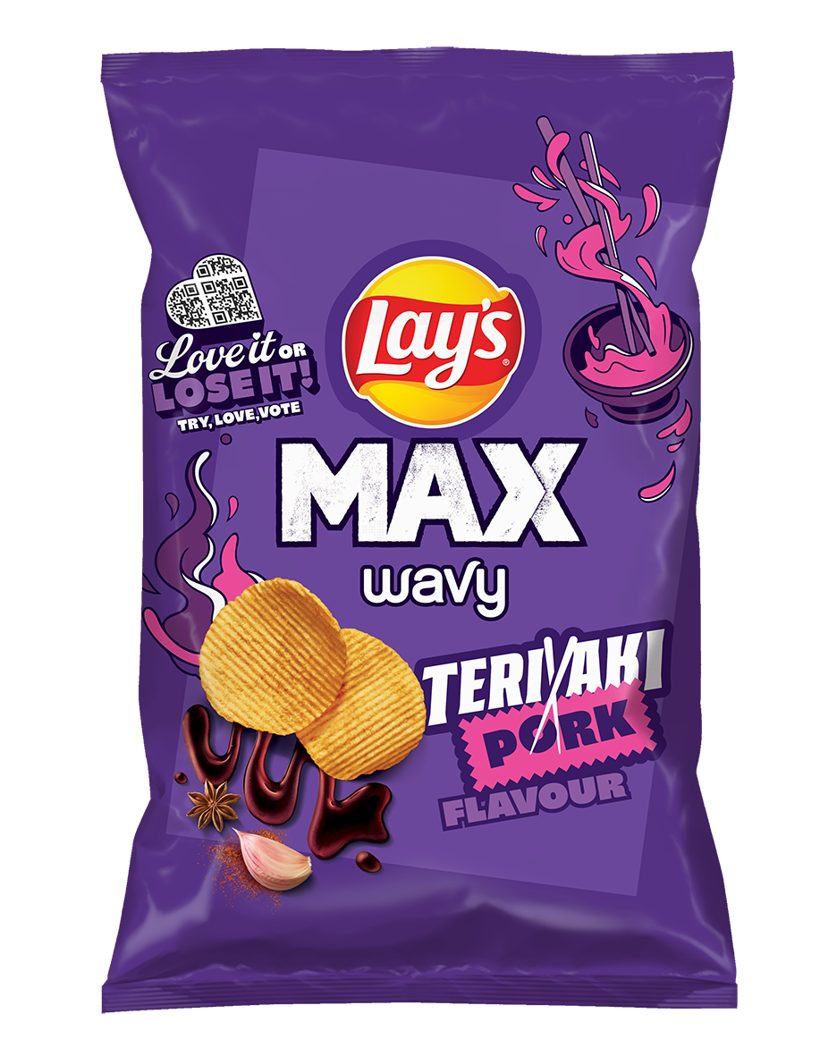 Lay's Teriyaki Pork 24 x 120 g