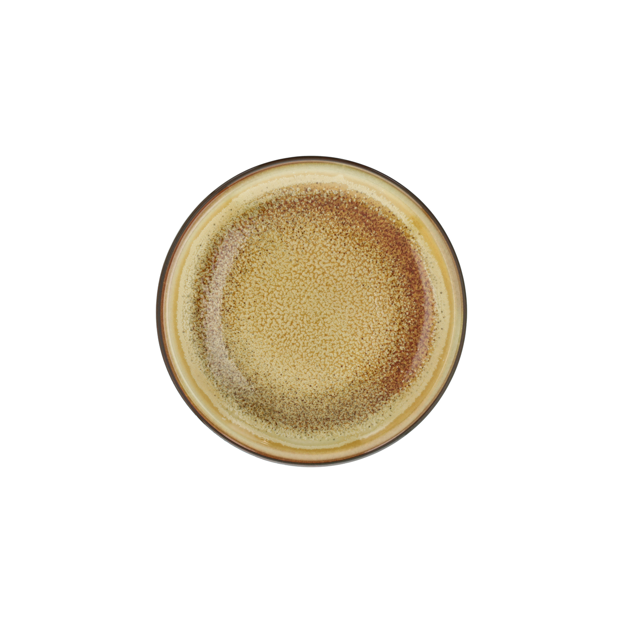 Talíř mělký PETRA 26 cm porcelán žlutý 1 ks