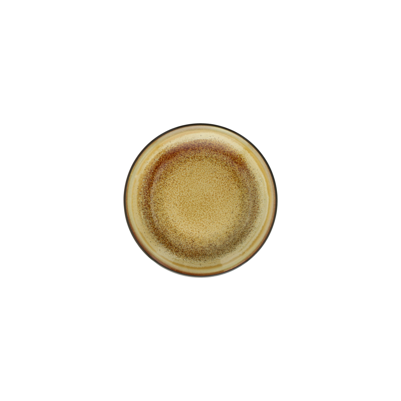 Talíř dezertní PETRA 20 cm porcelán žlutý 1 ks