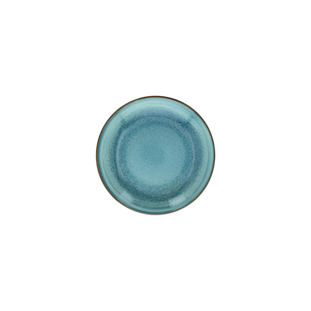 Talíř dezertní PETRA 20 cm porcelán modrý 1 ks