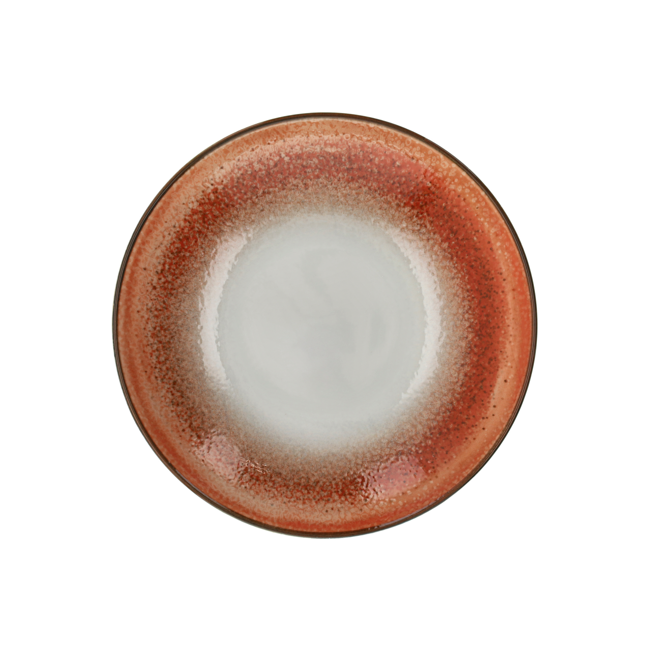 Talíř hluboký PETRA 26 cm porcelán oranžový 1 ks