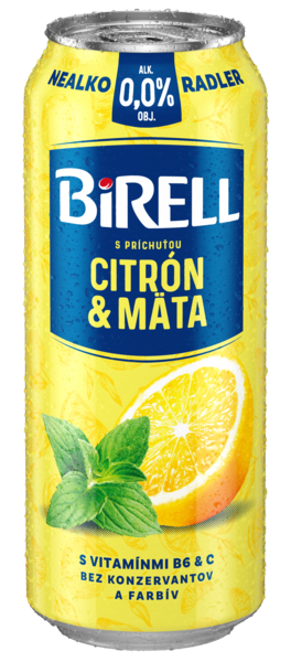 BIRELL 0,5l PL MP CITRON/MÁTA 24x