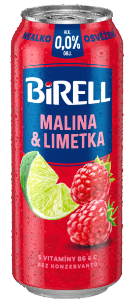 BIRELL 0,5l PL MP MALINA/LIMETA
