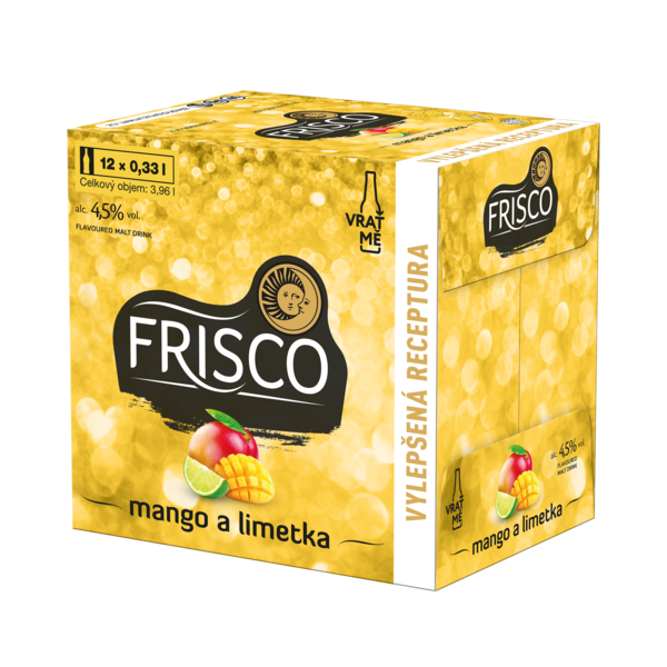FRISCO Mango limeta 12 x 330 ml vratná láhev