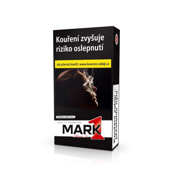 M. ADAMS Black No. 1 100 dlouhé tvrdé bal. 10 krab. 20 ks kolek U 149 Kč VO cena